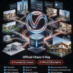 اشتراك V-Ray Commercial الرسمي – أفضل خطط V-Ray Solo وPremium وCollection بأسعار تنافسية