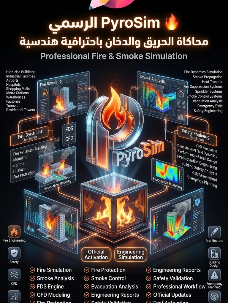 اشتراك PyroSim